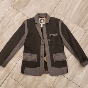 Mini shatsu wool blend jacket